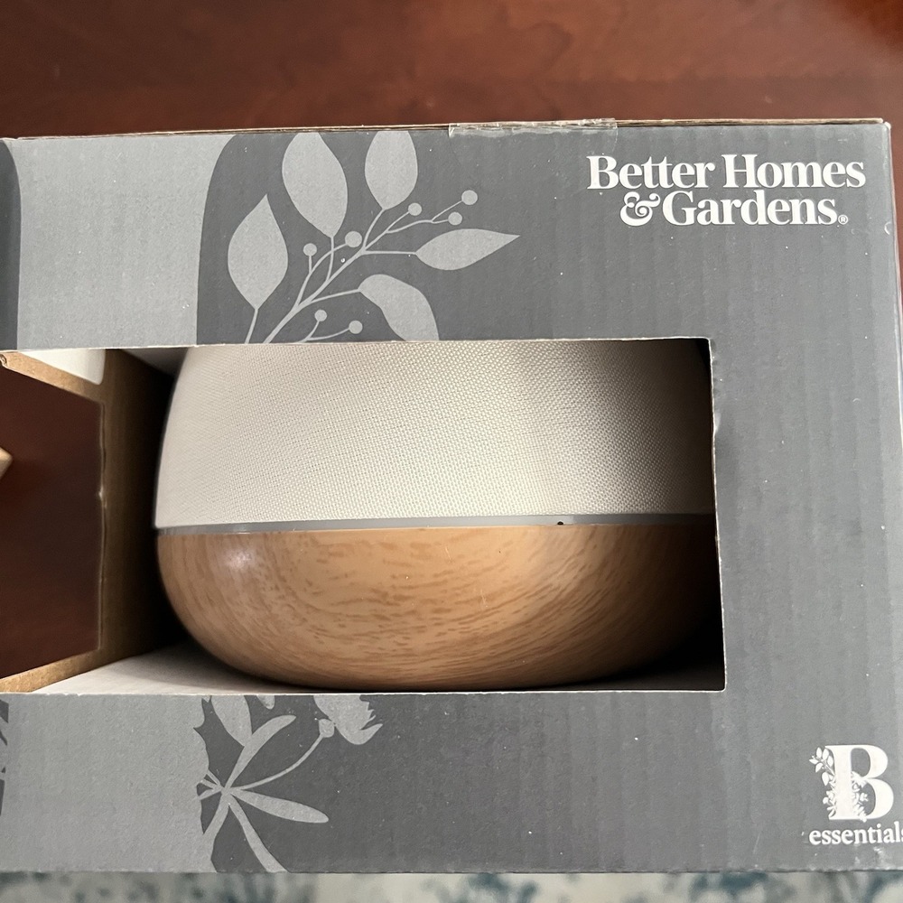 Cool Mist Aroma Diffuser BETTER HOMES & GARDENS 100mL ULTRASONIC‎ WOODGRAIN NEW